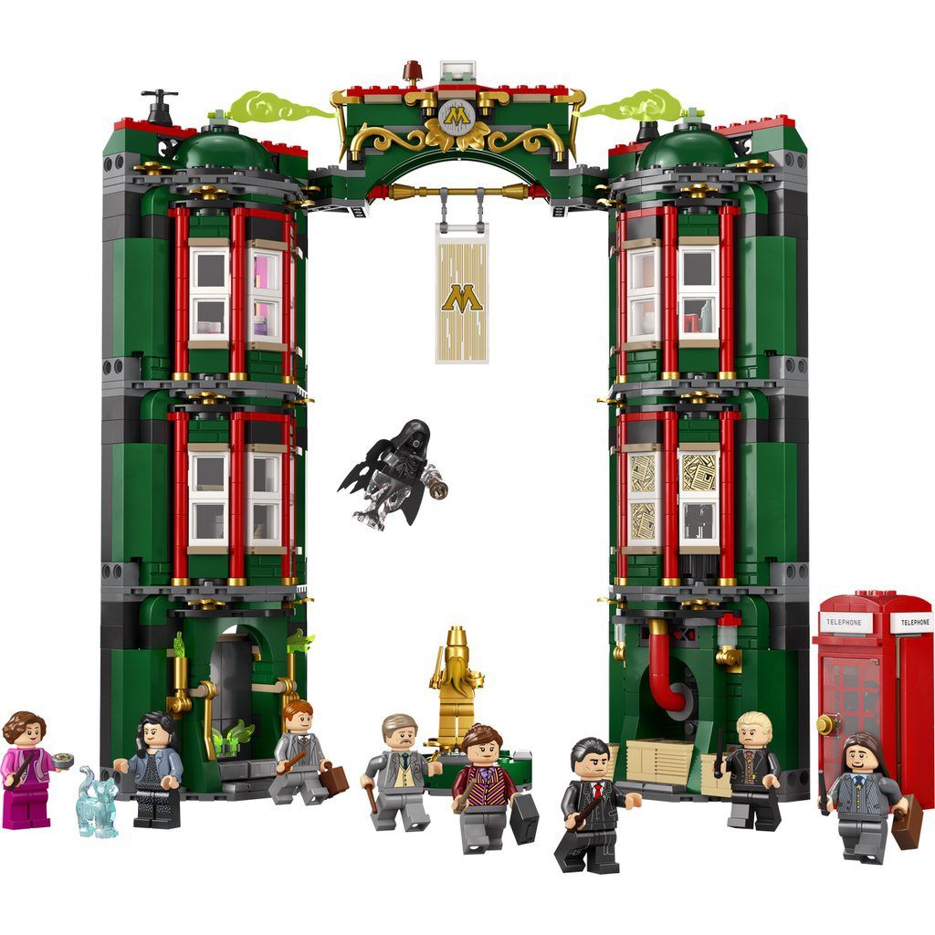  Mô Hình Nhựa 3D Lắp Ráp OEM Bộ Phép Thuật (990 mảnh, Lego 76403 The Ministry of Magic) 6403 - LG0148 