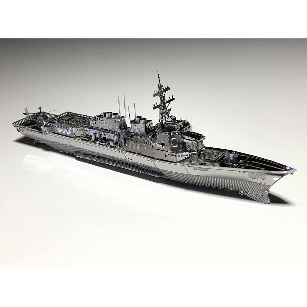  Mô Hình Kim Loại Lắp Ráp 3D Metal Mosaic Burke Class Destroyer – MP662 