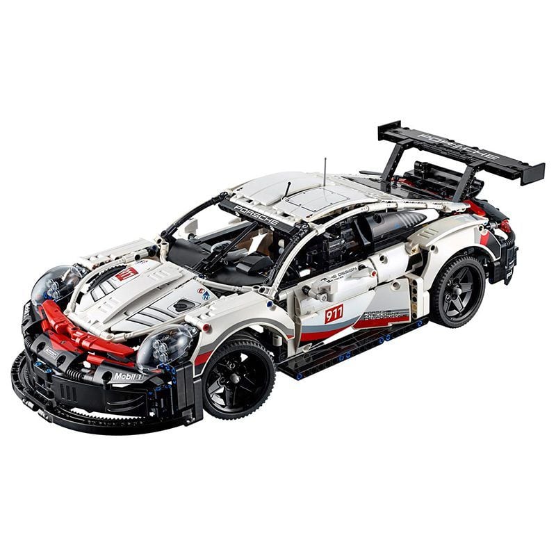  Mô Hình Nhựa 3D Lắp Ráp Siêu Xe Đua Porsche 911 RSR (1631 mảnh,  Super Racing Car) 011 - LG0059 