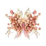  Mô Hình Kim Loại Lắp Ráp 3D MU Phương Phi Hồ Điệp (139 mảnh, Butterfly Rain of Flowers) YM-N149-E – MP1290 