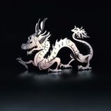  Mô Hình Kim Loại Lắp Ráp 3D Steel Warcraft Con Rồng (15 mảnh, The Dragon) – SW035 