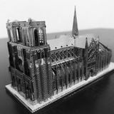  Mô Hình Kim Loại Lắp Ráp 3D Metal Mosaic Nhà Thờ Đức Bà (114 mảnh, Notre Dame De Paris) – MP696 