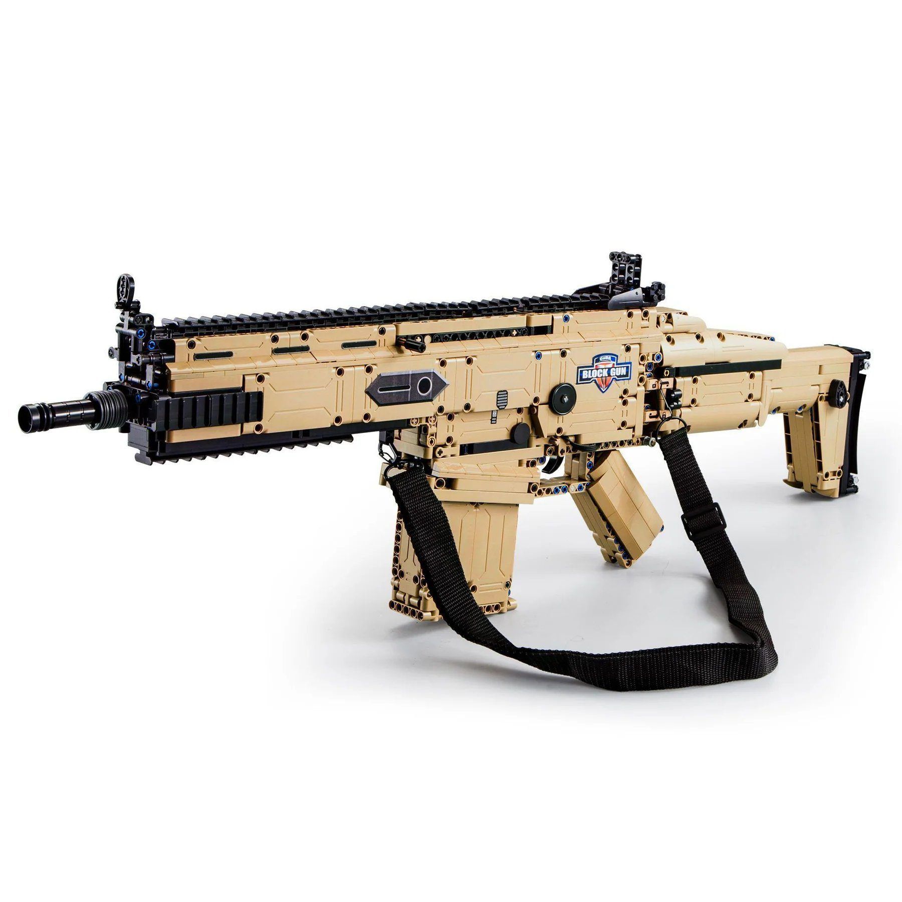  Mô Hình Nhựa 3D Lắp Ráp CaDA Súng Trường Tấn Công 17S (1406 mảnh, Assault Rifle) C81021 - LG0129 