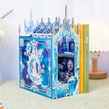  Mô Hình Gỗ 3D Lắp Ráp MU Book Nook Disney Frozen Elsa và Anna (158 mảnh) MY-L025B - WP265 