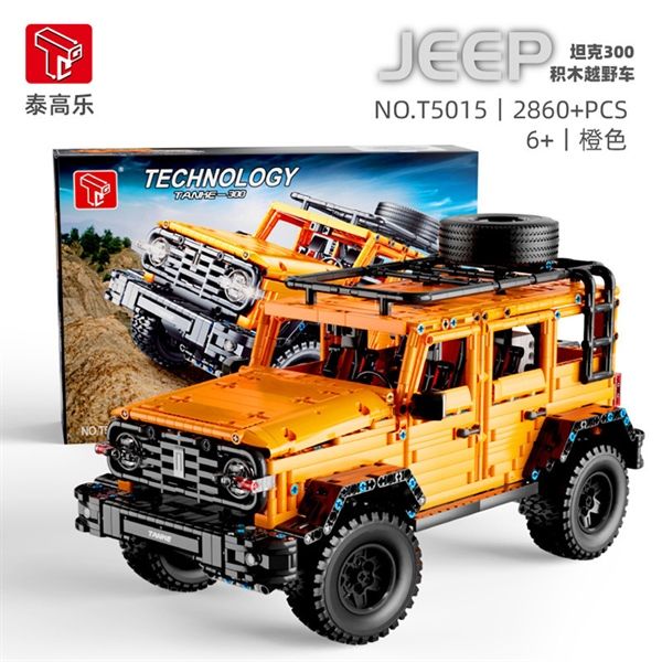  Mô Hình Nhựa 3D Lắp Ráp TGL Xe Jeep Tanke-300 T5015 (2860 mảnh) 1:10 – LG0039 