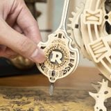  Mô Hình Gỗ 3D Lắp Ráp ROBOTIME Đồng Hồ Con Cú The (161 mảnh, Owl Clock) LK503 – WP145 