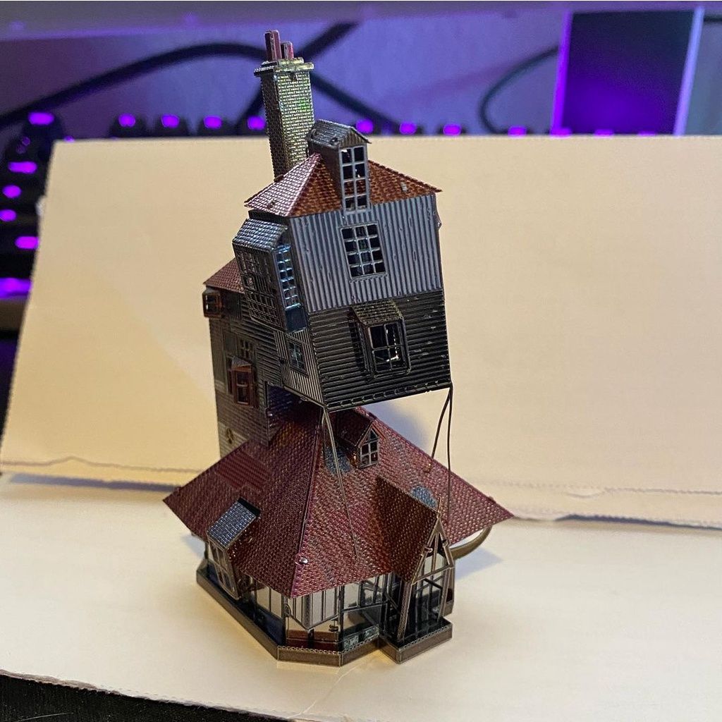  Mô Hình Kim Loại 3D Lắp Ráp Metal Head Harry Potter The Burrow (47 mảnh) 3D-S085-C – MP1077 