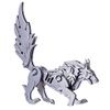  Mô Hình Kim Loại Lắp Ráp 3D Steel Warcraft Chó Sói (16 mảnh, Wolf) – SW023 