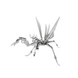  Mô Hình Kim Loại Lắp Ráp 3D Steel Warcraft Bọ Ngựa (100 mảnh, Praying Mantis) – SW024 
