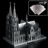  Mô Hình Kim Loại Lắp Ráp 3D Microworld Nhà Thờ Chính Tòa (250 mảnh, Cologne) – MP518 