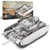 Mô Hình Kim Loại 3D Lắp Ráp Piececool Xe Tăng Panzer IV Ausf.H (433 mảnh) 1:48 HP340-SK - MP1216