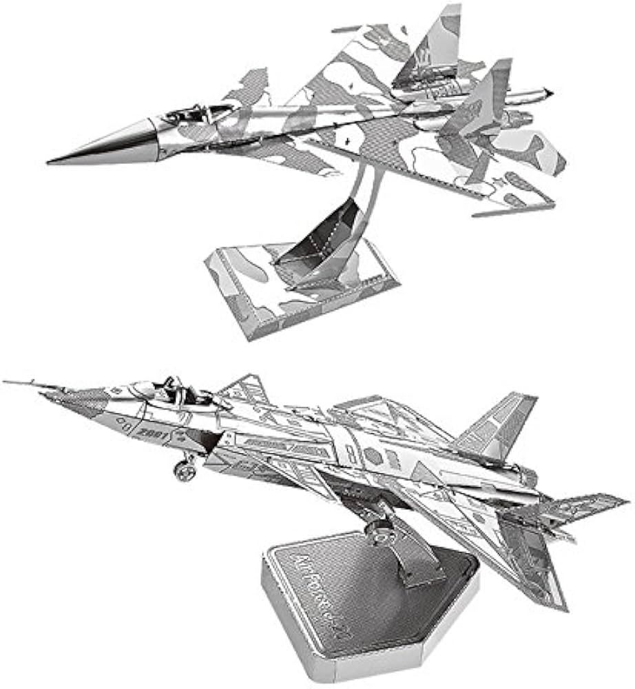  Mô Hình Kim Loại Lắp Ráp 3D Metal Works Tiêm Kích J-20 – MP309 