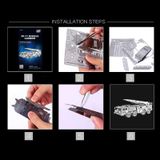  Mô Hình Kim Loại Lắp Ráp 3D Metal Works DF-11 Missile Carrier Xe Rocket DF-11 (35 mảnh) – MP455 