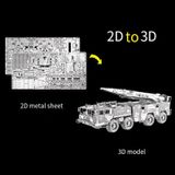  Mô Hình Kim Loại Lắp Ráp 3D Metal Works DF-11 Missile Carrier Xe Rocket DF-11 (35 mảnh) – MP455 