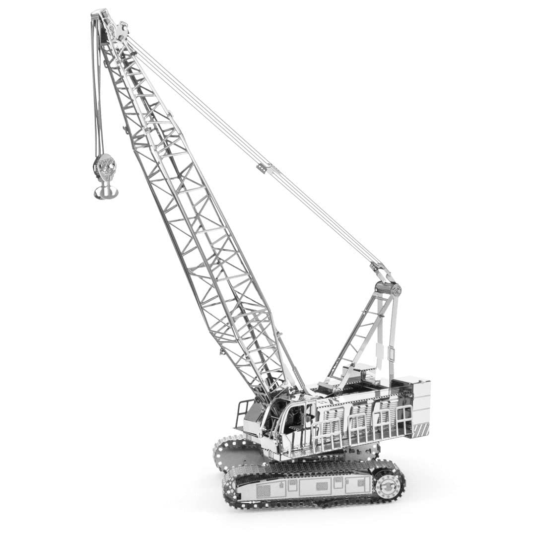  Mô Hình Kim Loại 3D Lắp Ráp Metal Head Xe Cần Cẩu Xích (48 mảnh, Crawler Crane) - MP1270 