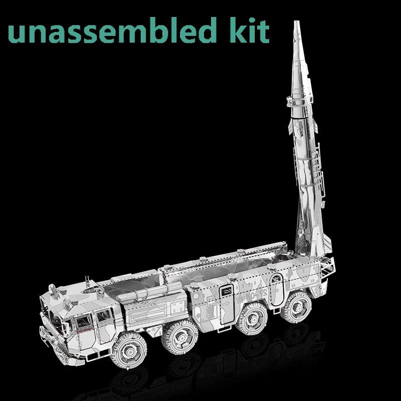  Mô Hình Kim Loại Lắp Ráp 3D Metal Works DF-11 Missile Carrier Xe Rocket DF-11 (35 mảnh) – MP455 