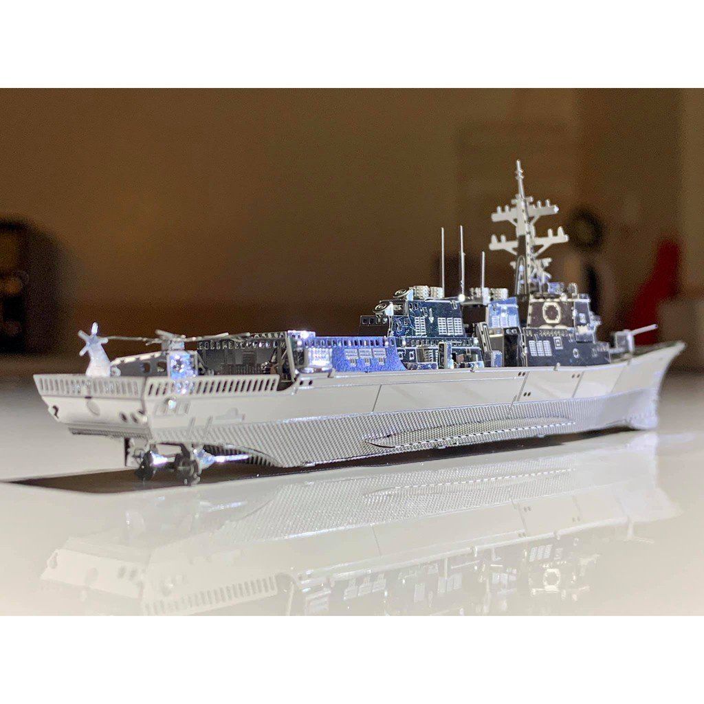  Mô Hình Kim Loại Lắp Ráp 3D Metal Mosaic Burke Class Destroyer – MP662 