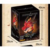  Mô Hình Nhựa 3D Lắp Ráp OEM Rồng huyền thoại (2713 mảnh, Legendary Dragon) LN1008 - LG0151 