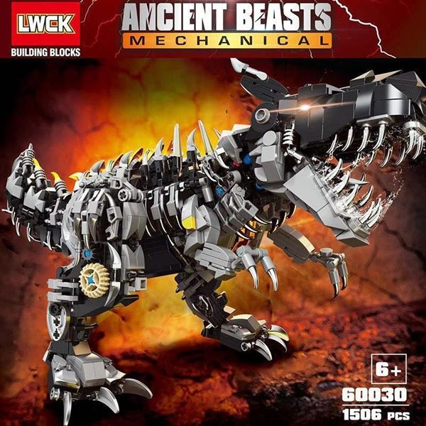  Mô Hình Nhựa 3D Lắp Ráp LWCK Khủng Long Tyrannosaurus Rex 60030 (1506 mảnh, Mecha Ancient Beast) – LG0142 