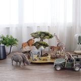 Mô Hình Giấy 3D Lắp Ráp CubicFun Động Vật Hoang Dã Châu Phi (69 mảnh, National Geographic African Wildlife) DS0972h - PP052 