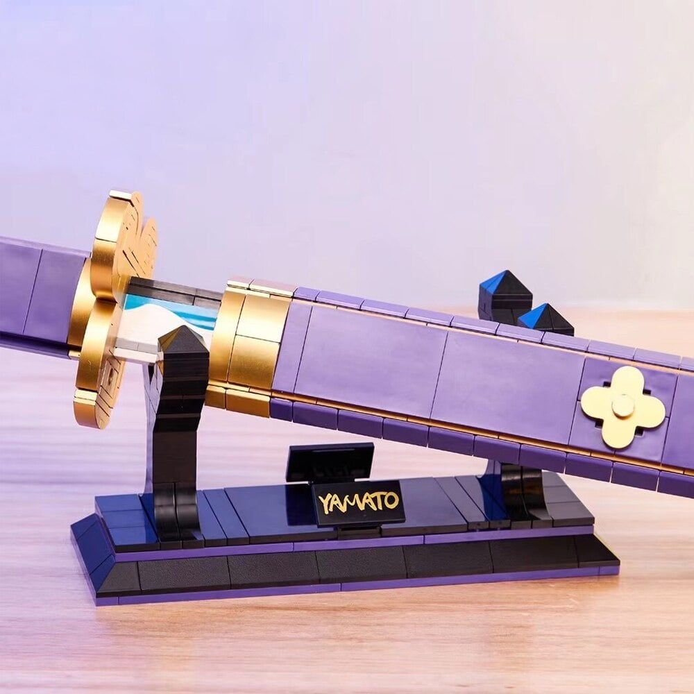  Mô Hình Nhựa 3D Lắp Ráp TEC CREATOR Thanh Kiếm Yamato Của Zoro (936 mảnh, One Piece) DK1502 - LG0164 
