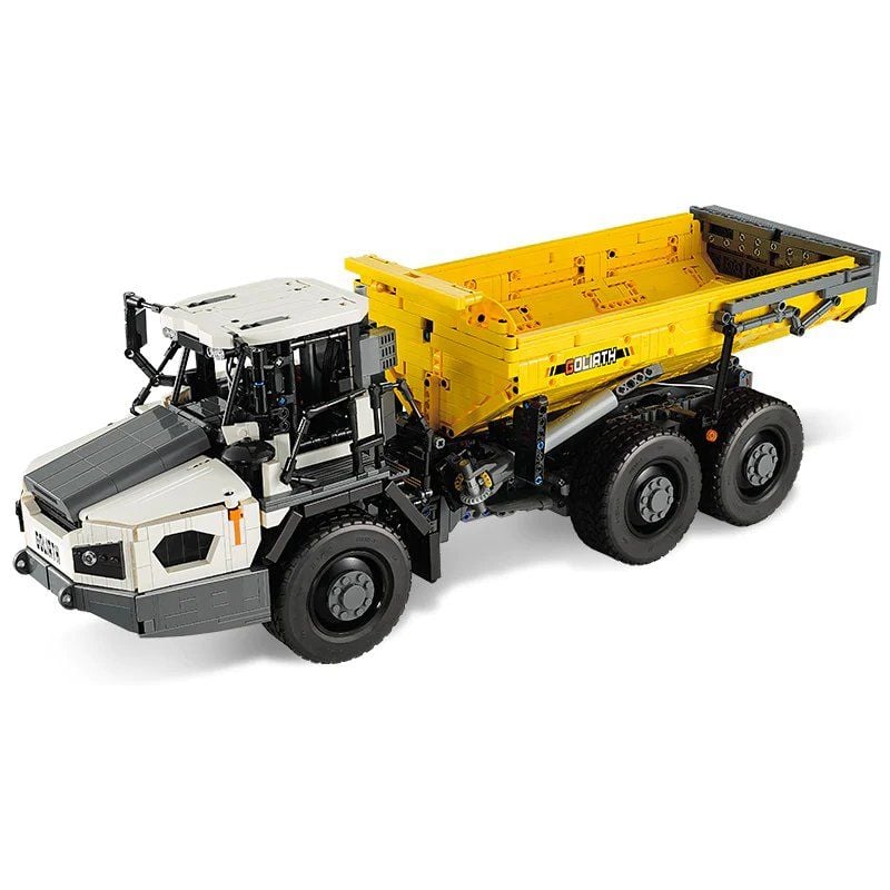  Mô Hình Nhựa 3D Lắp Ráp CaDA Xe Tải Tự Đổ (3358 mảnh, Dump Truck, có motor) 1:17 - LG0155 