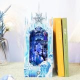  Mô Hình Gỗ 3D Lắp Ráp MU Book Nook Disney Frozen Elsa và Anna (158 mảnh) MY-L025B - WP265 