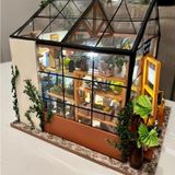  Mô Hình Gỗ 3D Lắp Ráp ROBOTIME DIY Dollhouse Nhà Tí Hon Cathy’s Flower House DG104 – WP042 