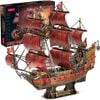 Mô Hình Giấy 3D Lắp Ráp CubicFun Thuyền The Queen Anne's Revenge T4040h (391 mảnh) - PP069