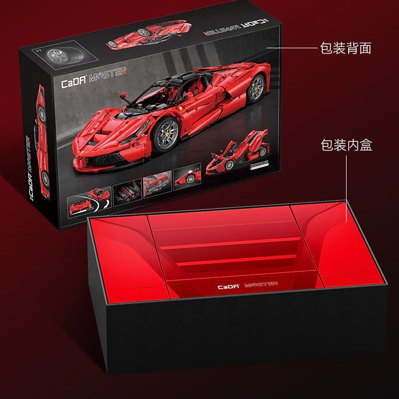  Mô Hình Nhựa 3D Lắp Ráp CaDA Siêu Xe Đua Viva Hypercar C61505 (4739 mảnh) 1:8 – LG0157 