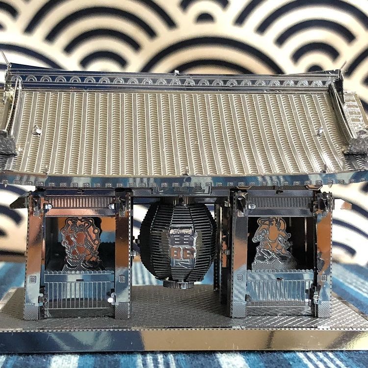  Mô Hình Kim Loại Lắp Ráp 3D Metal Head Chùa Asakusa Kannon – MP919 