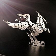  Mô Hình Kim Loại Lắp Ráp 3D Steel Warcraft Diệt Mông Điểu (20 mảnh, Kill the Mongoose) - SW044 