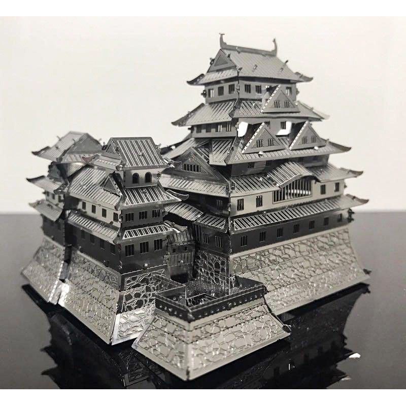  Mô Hình Kim Loại Lắp Ráp 3D Metal Mosaic Lâu Đài Himeji Castle (60 mảnh) – MP017 