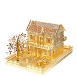  Mô Hình Kim Loại Lắp Ráp 3D Piececool Mini Villa P028-G – MP252 