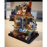  Mô Hình Kim Loại Lắp Ráp 3D MU Cửa Hàng Tiện Lợi Nhật Bản (62 mảnh, Travel to World - Japan Convenience Store) YM-N104-H – MP938 