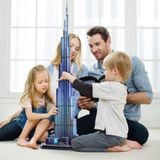  Mô Hình Giấy 3D Lắp Ráp CubicFun Tòa Tháp Burj Khalifa Tại Dubai (136 mảnh, Đèn LED) L133h - PP074 