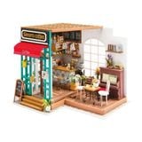 Mô Hình Gỗ 3D Lắp Ráp ROBOTIME DIY Dollhouse Nhà Tí Hon (300 mảnh, Simon’s Coffee) DG109 – WP044 