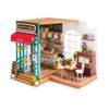 Mô Hình Gỗ 3D Lắp Ráp ROBOTIME DIY Dollhouse Nhà Tí Hon (300 mảnh, Simon’s Coffee) DG109 – WP044