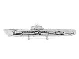  Mô Hình Kim Loại Lắp Ráp 3D Metal Head Đoàn Tàu Ngầm (99 mảnh, German U-Boat XXI) – MP1000 