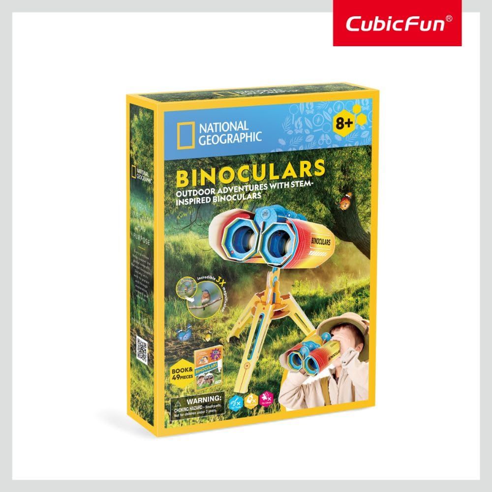  Mô Hình Giấy 3D Lắp Ráp CubicFun National Geographic Binoculars (49 mảnh) DS1083h - PP067 