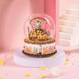  Mô Hình Gỗ 3D Lắp Ráp ROBOTIME Hộp Nhạc Chúc Mừng Sinh Nhật (96 mảnh, Happy Birthday Music Box) AM42 – WP006 