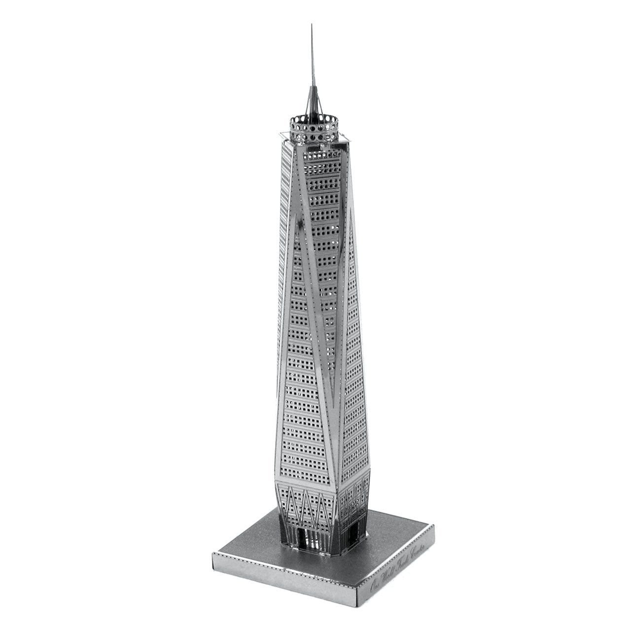  Mô Hình Kim Loại 3D Lắp Ráp Metal Mosaic Trung Tâm Thương Mại Thế Giới (20 mảnh, One World Trade Center) - MP1063 