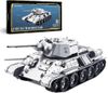  Mô Hình Kim Loại 3D Lắp Ráp Piececool Xe Tăng Chiến Đấu T-34/76 (Tỉ Lệ 1:48, 308 mảnh, T-34/76, 308 mảnh, Medium Tank) HP358-SK - MP1231 