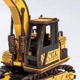  Mô Hình Gỗ 3D Lắp Ráp ROBOTIME ROKR Xe Máy Xúc (101 mảnh, Excavator) TG508K – WP247 