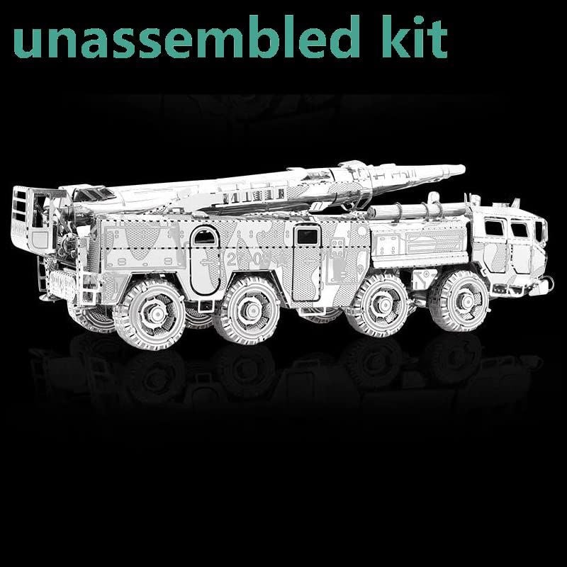  Mô Hình Kim Loại Lắp Ráp 3D Metal Works DF-11 Missile Carrier Xe Rocket DF-11 (35 mảnh) – MP455 