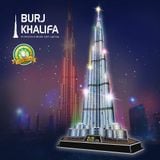  Mô Hình Giấy 3D Lắp Ráp CubicFun Tòa Tháp Burj Khalifa Tại Dubai (136 mảnh, Đèn LED) L133h - PP074 