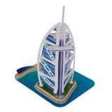  Mô Hình Giấy 3D Lắp Ráp CubicFun Khách Sạn 7 Sao Burj Al Arab (46 mảnh, Burj Al Arab) C065h - PP079 
