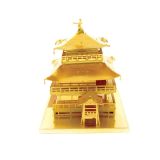  Mô Hình Kim Loại Lắp Ráp 3D Metal Head Chùa Gác Vàng (100 mảnh, Kinkaku-ji) – MP188 