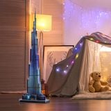  Mô Hình Giấy 3D Lắp Ráp CubicFun Tòa Tháp Burj Khalifa Tại Dubai (136 mảnh, Đèn LED) L133h - PP074 
