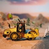  Mô Hình Gỗ 3D Lắp Ráp ROBOTIME ROKR Xe Lu (225 mảnh, Road Roller) TG701K – WP250 
